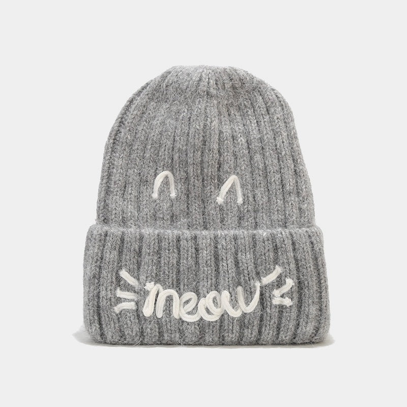 Wholesale of Cute Cat Woolen Hats and Knitted Hats